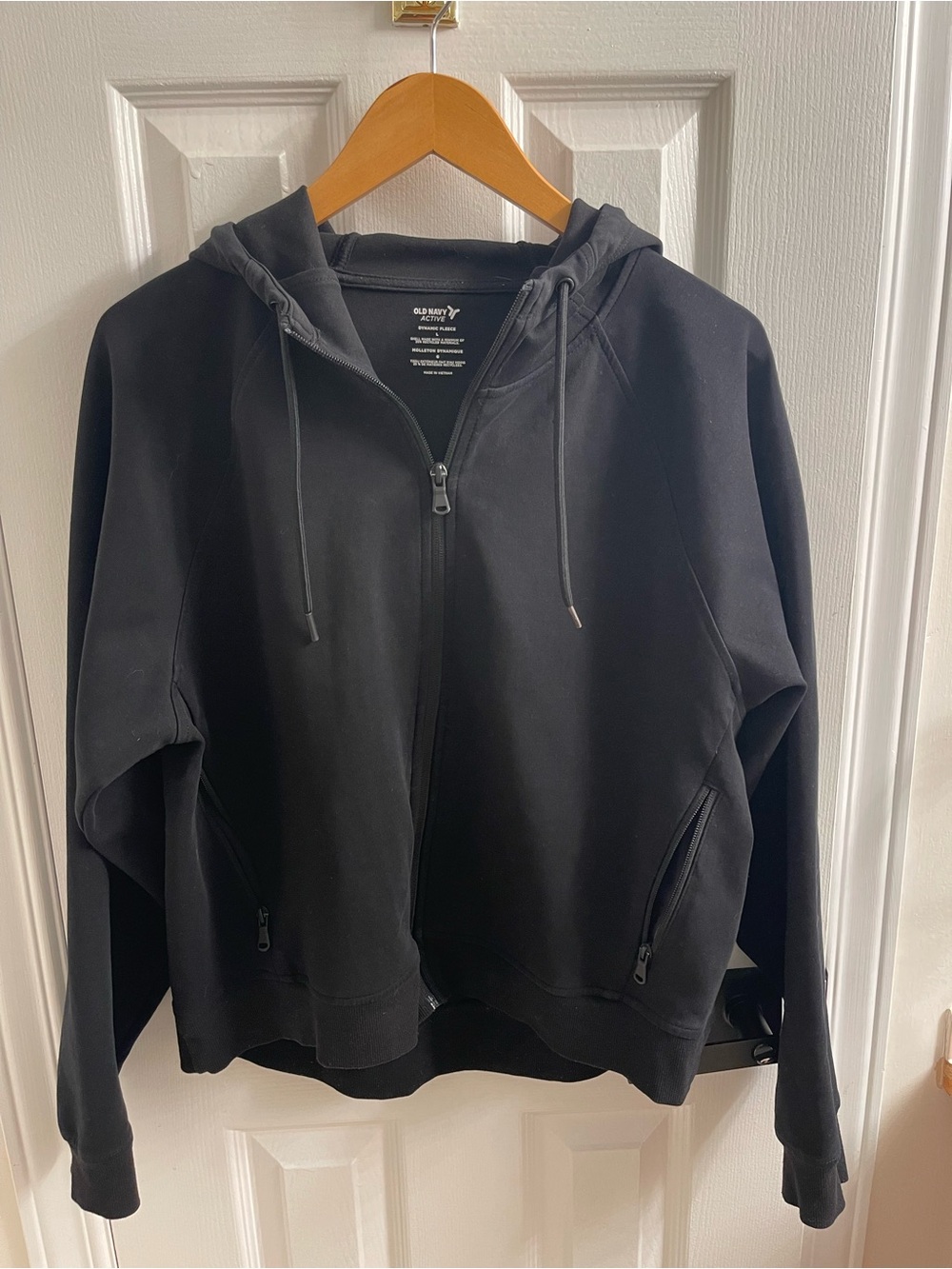 Old Navy Women’s Black Full-Zip Hoodie